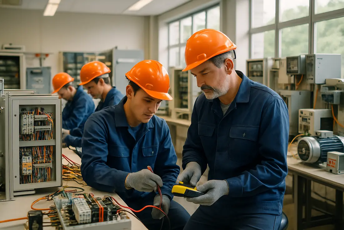 Curso de Eletricista Industrial em Campinas